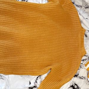 Mustard oversized sweater